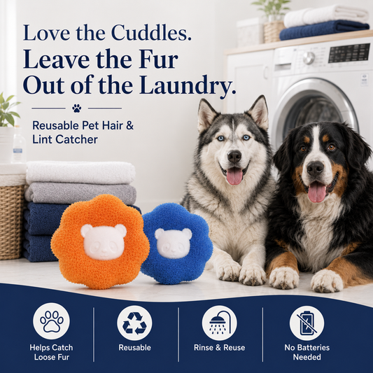 Reusable Pet Hair & Lint Catcher for Laundry